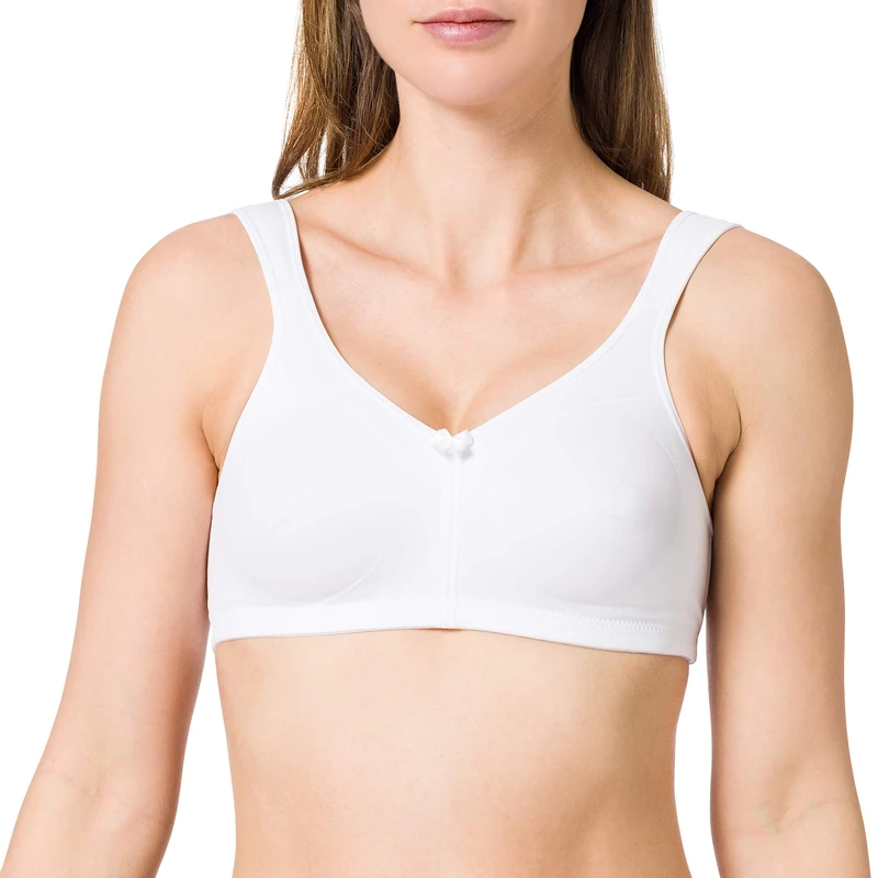 Susa Women's Topsy Bra - - 36B White
