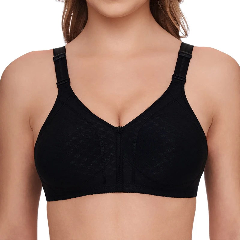 Susa Topsy Plus, Bra for Women - Black - 34G
