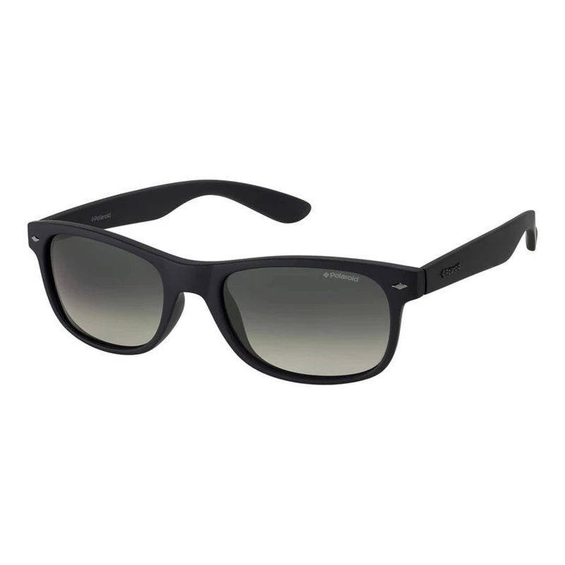 Polaroid Men's Pld 1015/S Lb Dl5 53 Sunglasses, Matte Black/Green Sf Pz, UK