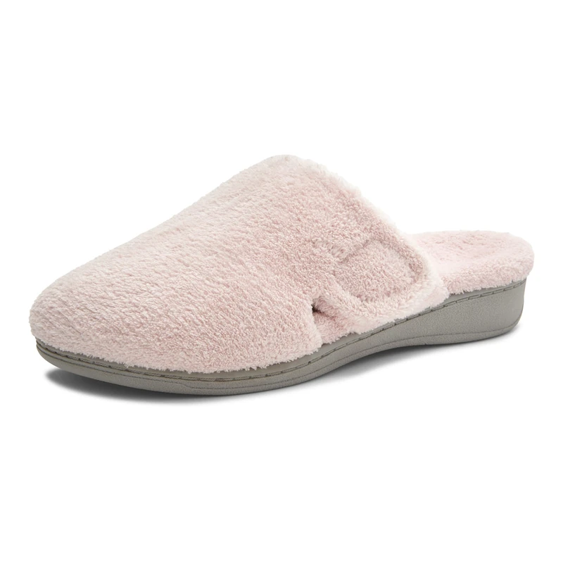 Vionic Women's Slippers - Gemma Mule, Pink Terry, UK 3, Medium Fit - Image 1