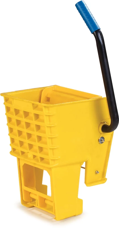 Carlisle 36908W04 Side Press Wringer, 15" Length x 11" Width x 9.88" Height, Yellow, For 26 qt and 35 qt Mop Bucket