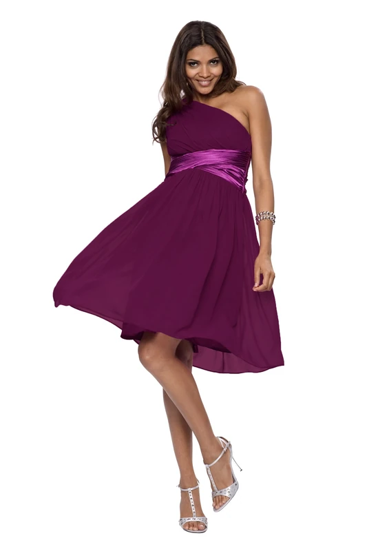 Astrapahl Women's co8098ap Knee-Length Plain Cocktail Sleeveless Dress, Purple (Purple), 10 (Manufacturer Size: 34)