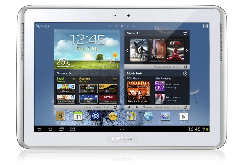 Samsung Galaxy Note 10.1 inch Tablet - White (ARM Cortex A9 1.4GHz, 16GB, 3G, BT, Android 4.0)