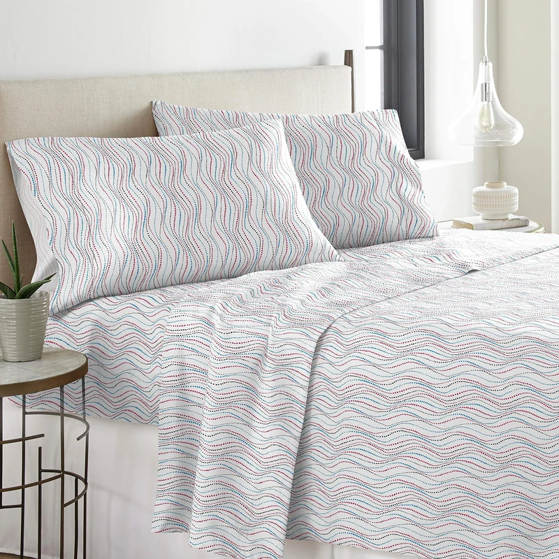 pointehaven Flannel 170 GSM Sheet Set,King Metro - Image 1