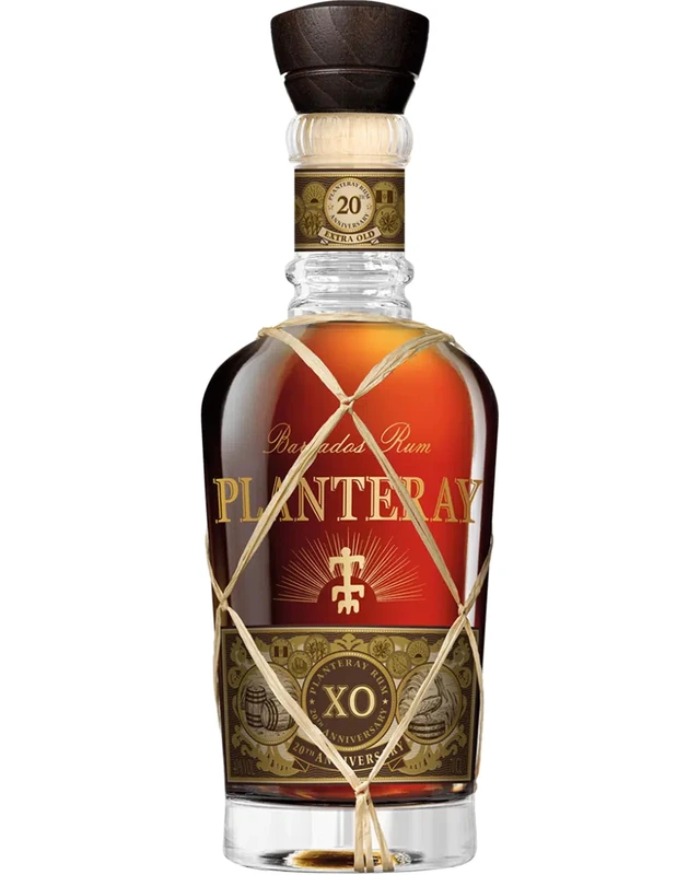 Planteray (Formerly Plantation Rum) XO 20th Anniversary Barbados Rum – Double-Aged in Bourbon & Ferrand Casks – Extra-Old, Award-Winning Smoothness for Sipping & Cocktails - 70cl, 40% ABV