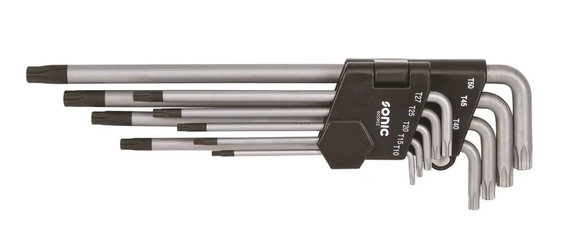 Sonic 600902 TX Wrench Extra Long Key, Set of 9