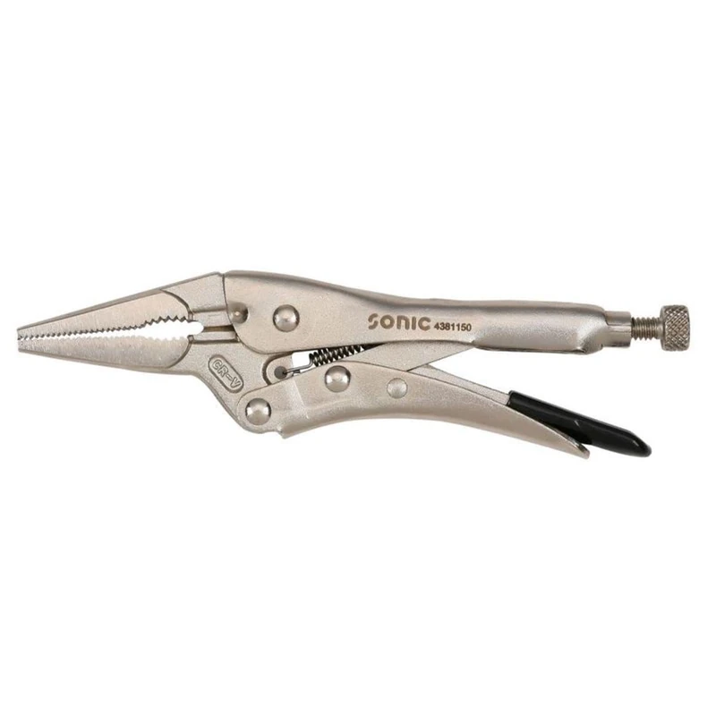 SONIC 4381150 Long Nose Locking Pliers, 150 mmL