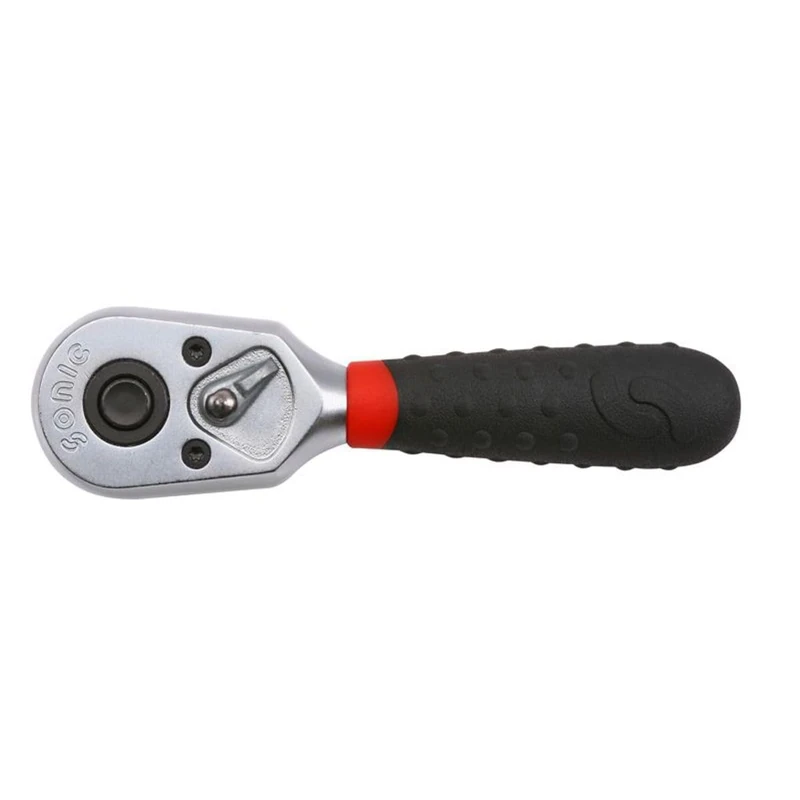 SONIC 7120102 45-Teeth Stubby Ratchet, 3/8-inch