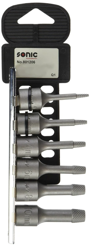 SONIC 801206 Bolt Twister Socket 3/8 (6 Pack)