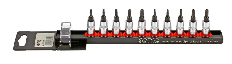 SONIC 101004 Bit Socket, 1/4-inch, Set of 10