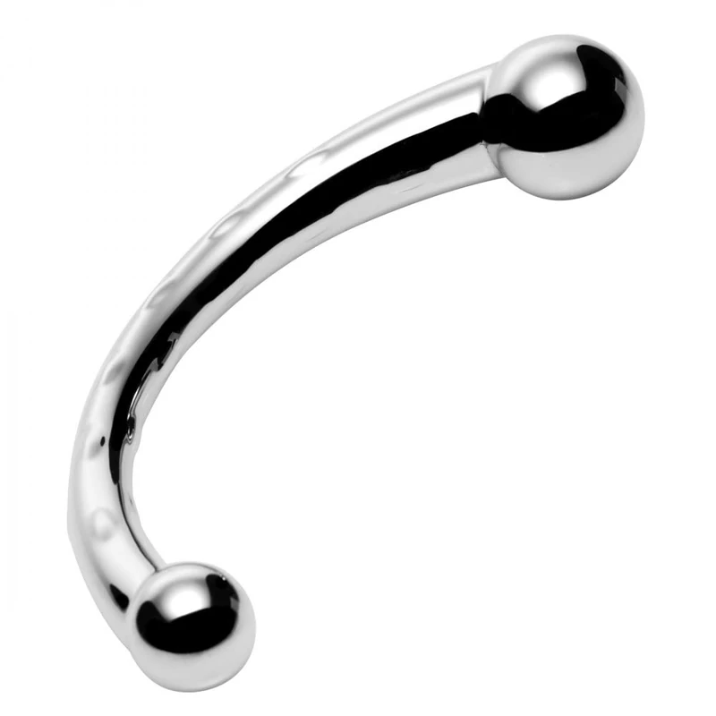 Master Series The Curvy Steel G-Spot Dildo