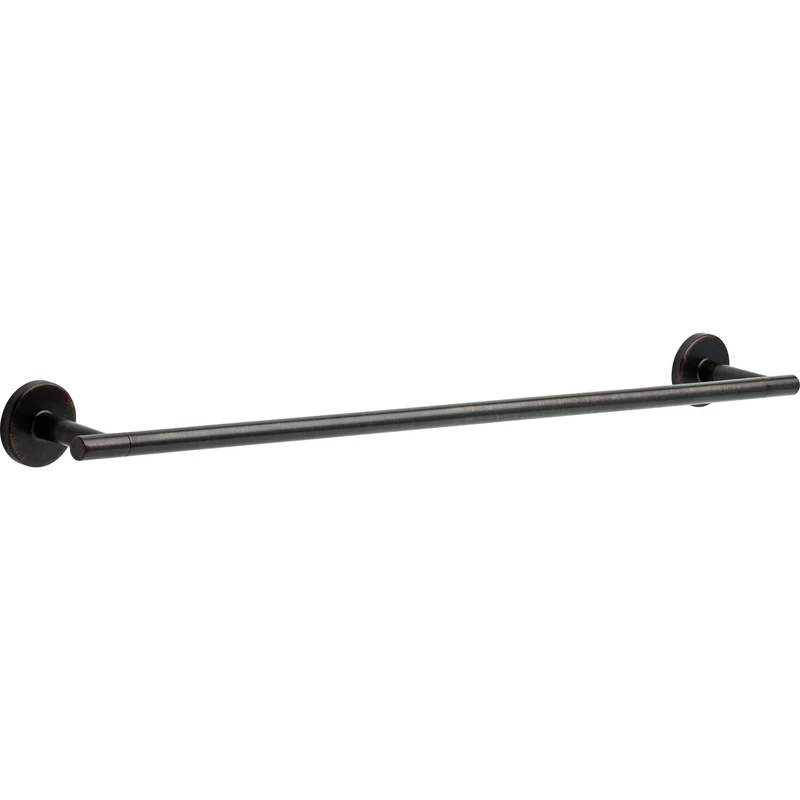 Delta Faucet Trinsic 24 inch Towel Rail, Towel Rack, SpotShield Venetian Bronze, Bathroom Accessories, 759240-RB