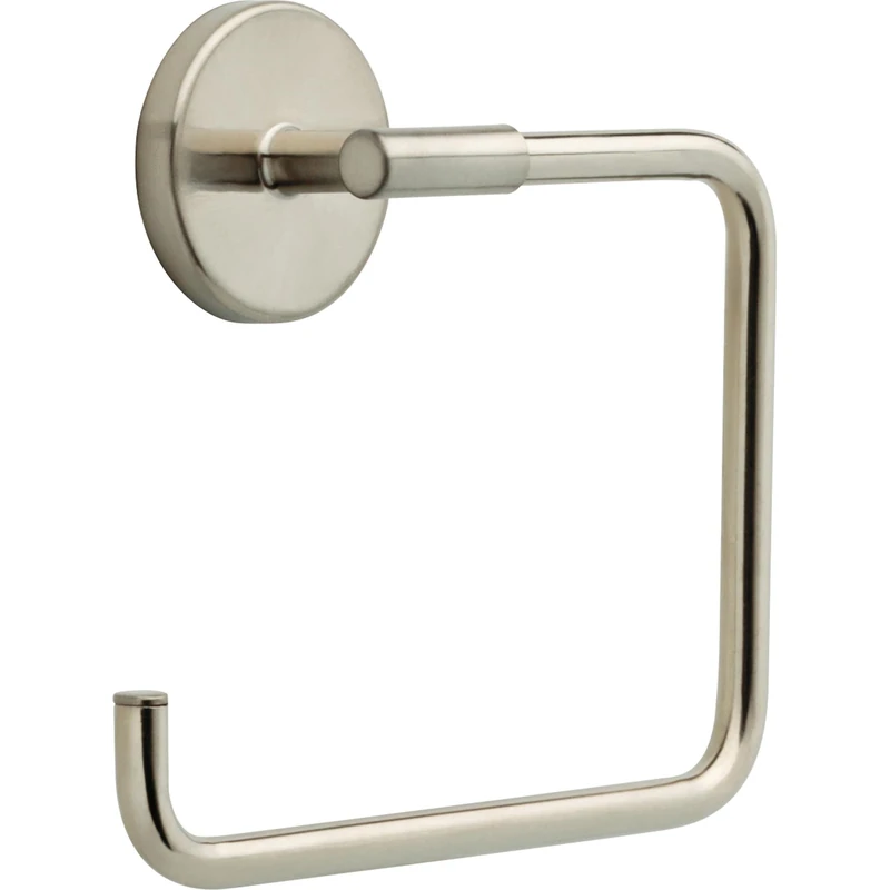 Delta Faucet Trinsic Towel Ring, Stainless, Bathroom Accessories, 759460-SS 2.00 x 6.41 x 2.00 inches