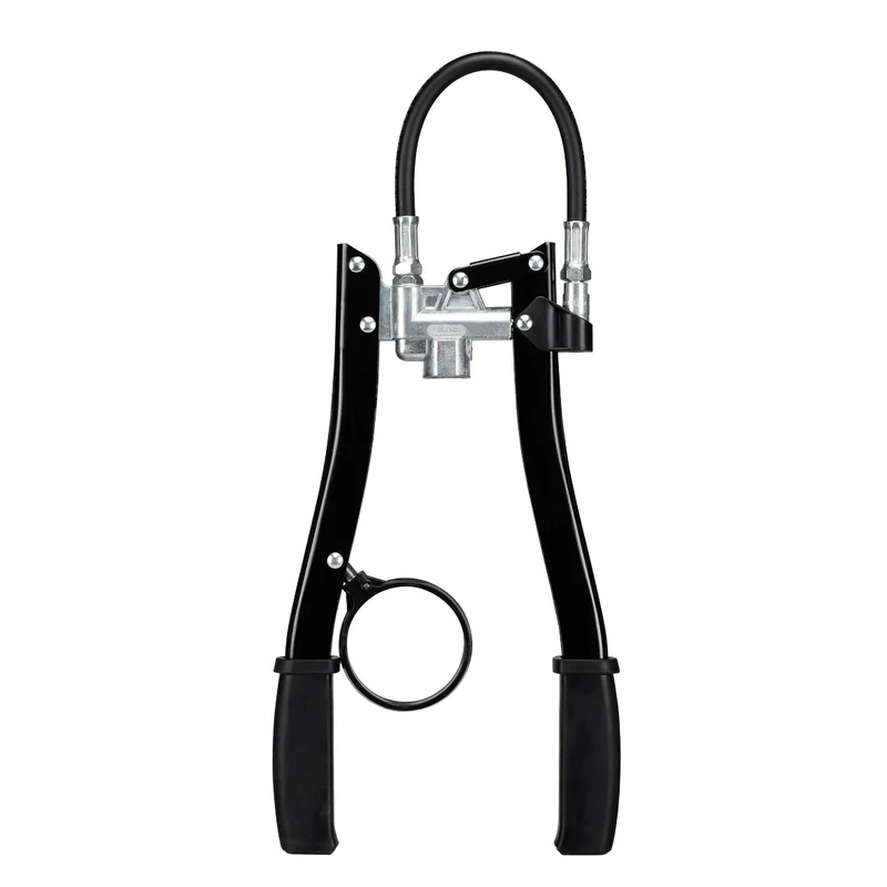 PRESSOL Two-handed grease gun, for greases up to NLGI 2, LxWxH 350 x 195 x 30 mm.