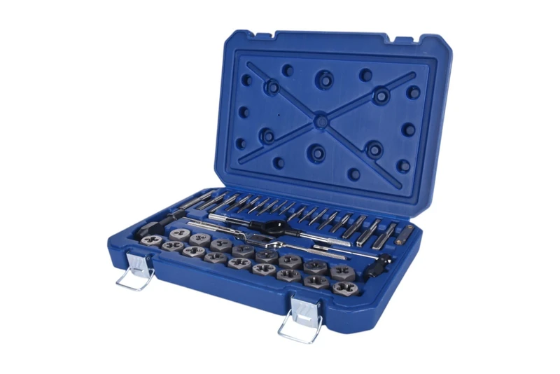 Century Drill & Tool 98900 Metric Tap and Die Set, 40-Piece, Steel