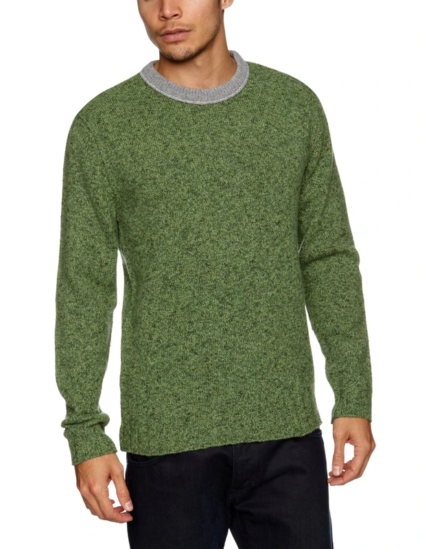 Benson FL12-TSW01 Men's Cardigan Green X-Large