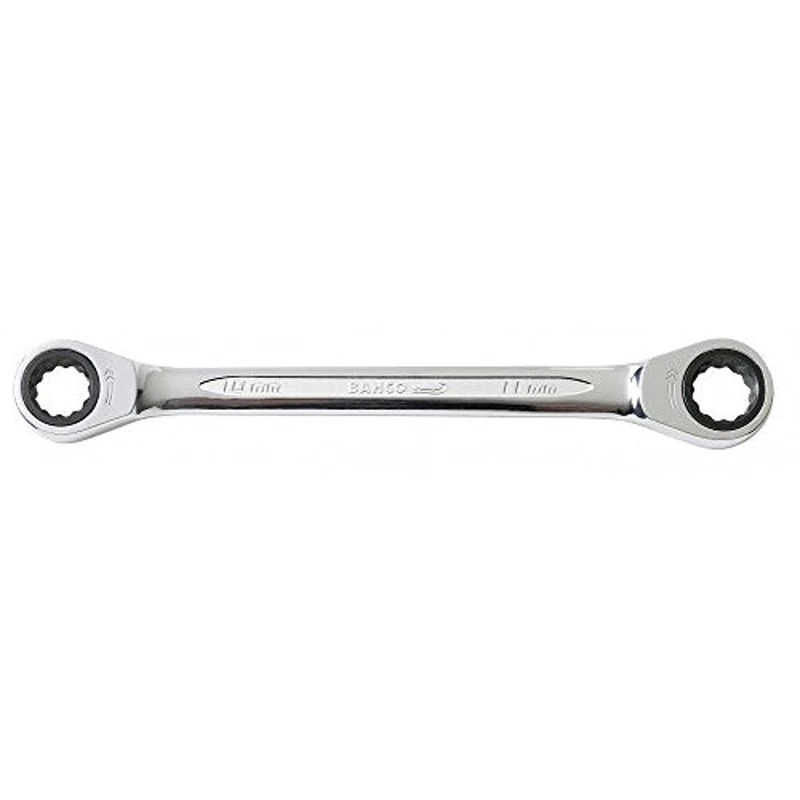 Bahco 1320RM-22-24 Ratcheting Ring Wrench, Silver, 22-24 mm
