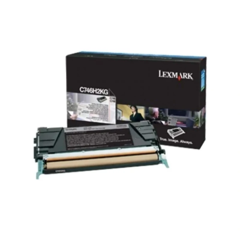 Lexmark C746/C748 High Yield Toner Cartridge - Black