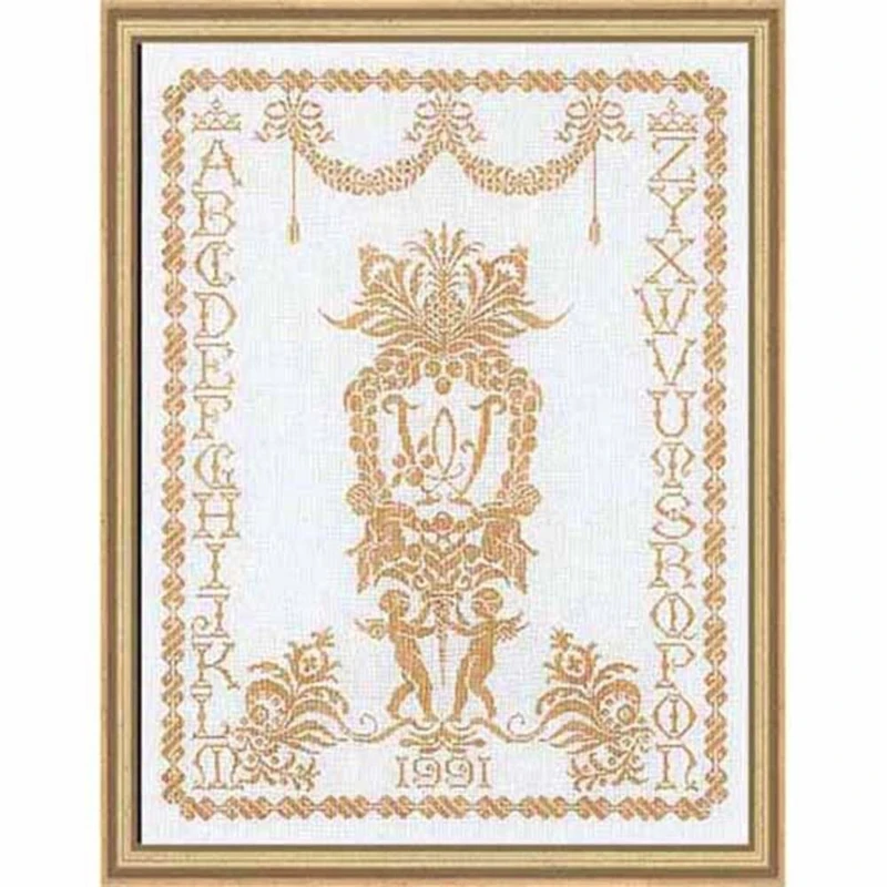 Thea Gouverneur Cross Stitch Kit, Multi-Colour, 50 x 64 cm