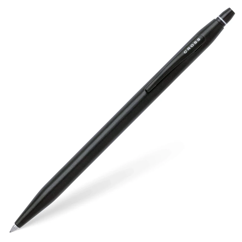 Cross Click Slim Ball Pen - Black and Silver