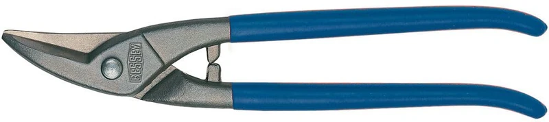 Bessey D207-300L Left Cutting Punch Snips, Blue/Grey - Image 1