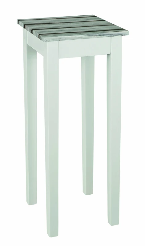 HAKU Maritimo Pine End Table - White Coastal Furniture