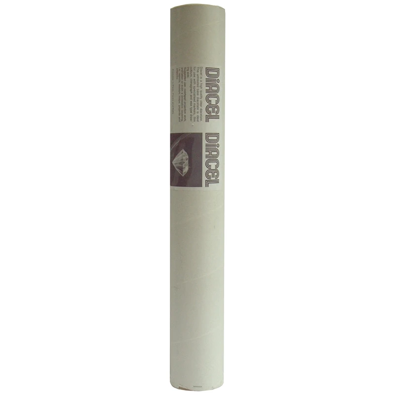Diacel Film Acetate Roll, Clear, 610mm x 20m, 115 Microns, For Use With Specialised Markers, Film Colours And Chinagraph, Crystal Clear Film