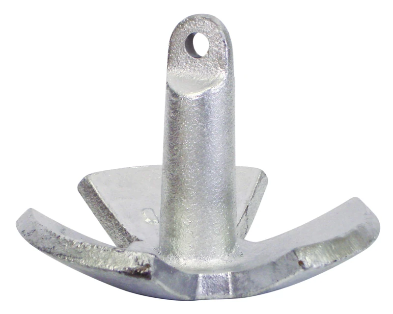 Attwood 9948-1 River Anchor, 15 lb, Silver