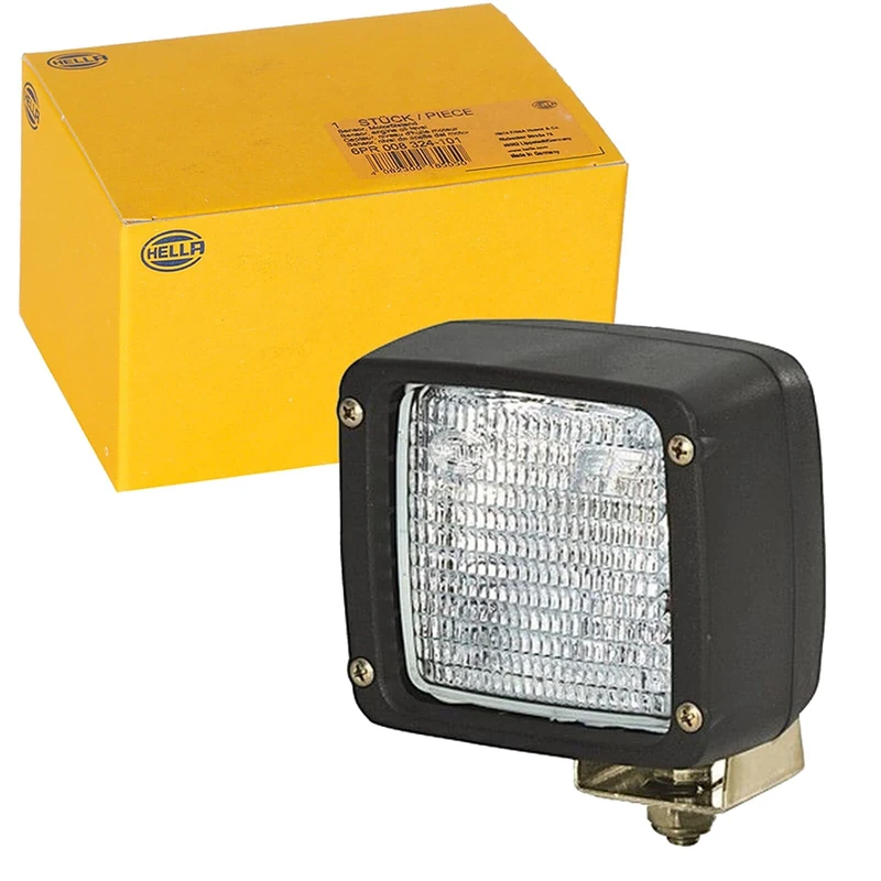 HELLA 1GA 007 506-651 Halogen-Worklight - Ultra Beam - 12V - mounting/Bolted - Vertical/Swivelling Mounting Bracket - Short distance lighting - Plug: DEUTSCH plug
