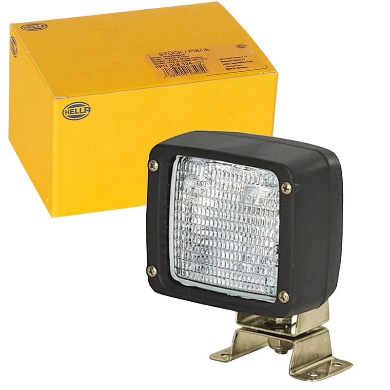 HELLA 1GA 007 506-091 Halogen-Worklight - Ultra Beam - 24/12V - mounting/Screw Connection - Four-point mounting - Short distance lighting - Plug: open cable ends