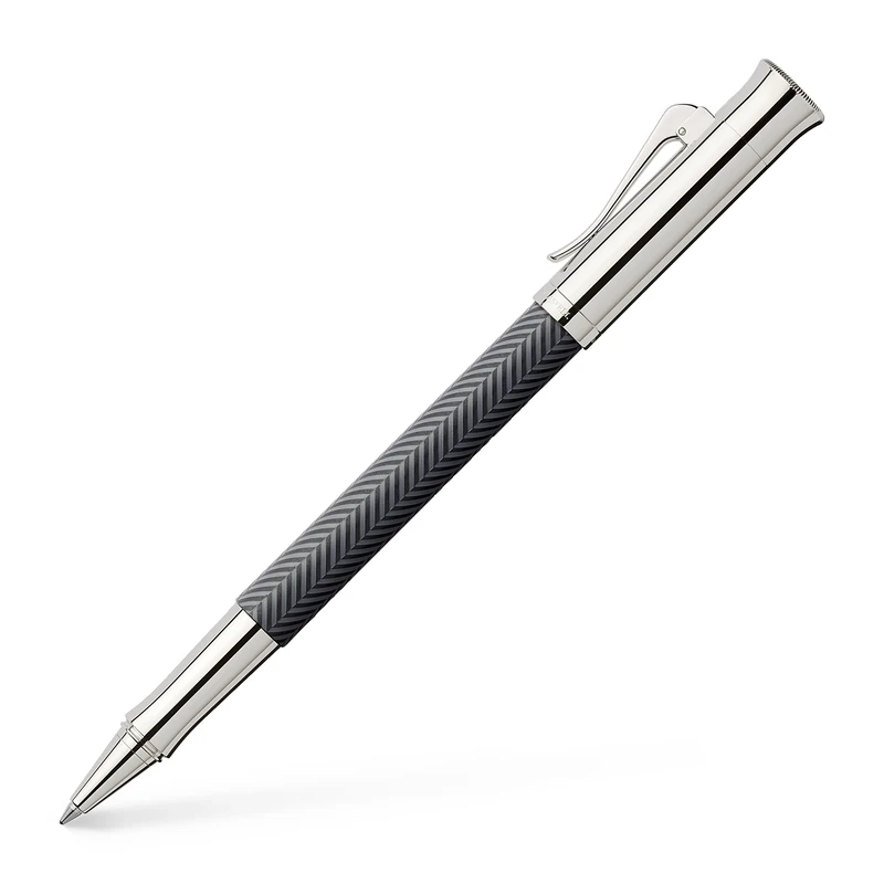 Graf von Faber-Castell Guilloche Rollerball Pen - Cisele Black