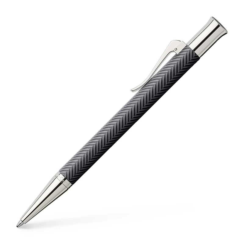 Graf von Faber-Castell Guilloche Ballpoint Pen - Cisele Black