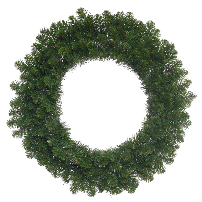 Vickerman 48" Grand Teton Artificial Christmas Wreath, Unlit - Image 1