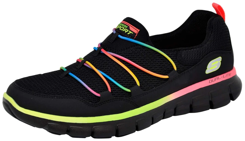 Skechers Synergy Loving Life Trainers Womens, Black (Bml), 6.5 UK - Image 1