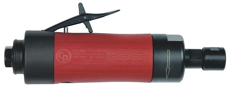 Chicago Pneumatic - CP3000-520R - 1/4"(6 mm) Pneumatic Die Grinder - Max Power : 0.67 hp - 1/4 (6.4mm) - 20000 RPM