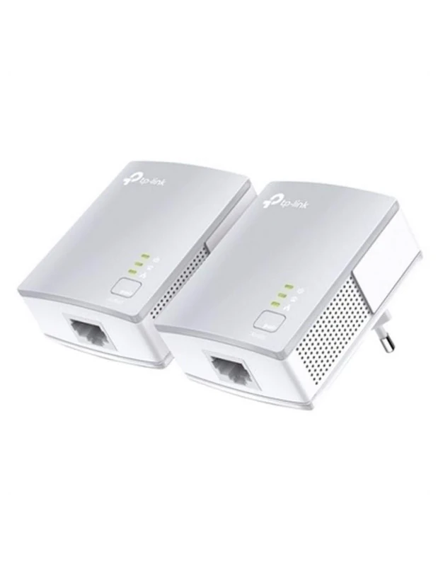 TP-LINK PA411KIT 500 Mbit/s Ethernet White 2 Pieces(s) – Powerline Network Adapters (500 Mbit/s, IEEE 802.3, IEEE 802.3u, Fast Ethernet, 10,100 Mbit/s, OFDM, 128-bit AES)