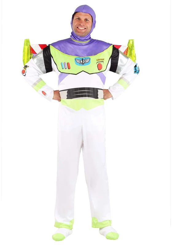 Disney 50549C-I Buzz Lightyear Adult Costume Toy Story Sized, Shown, XX-Large - Image 1