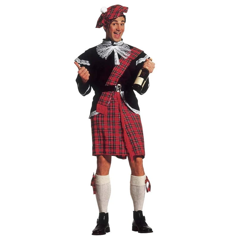 Mens Scottish Costume Medium UK 40/42" for Scotland Fancy Dress
