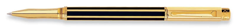 Caran d'Ache Varius Gold Plated Rollerball Pen - China Black