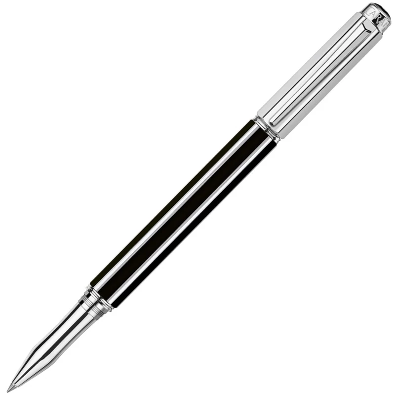 Caran d'Ache - Silver-Plated, Rhodium Coated VARIUS CHINA BLACK Roller Pen