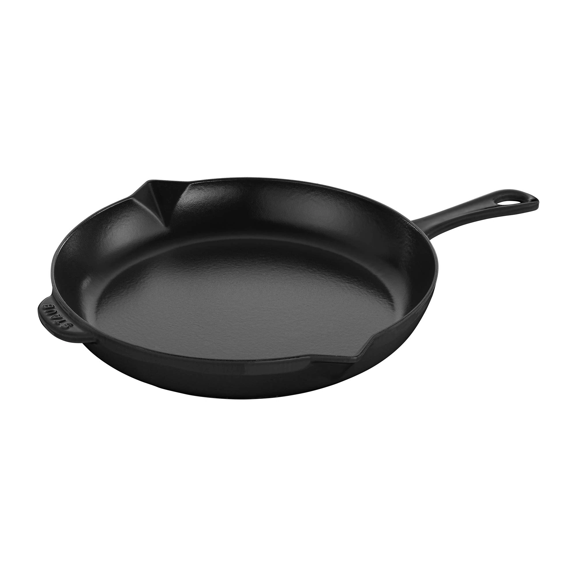 STAUB Cast Iron Fry Pan, 12-inch, Black Matte