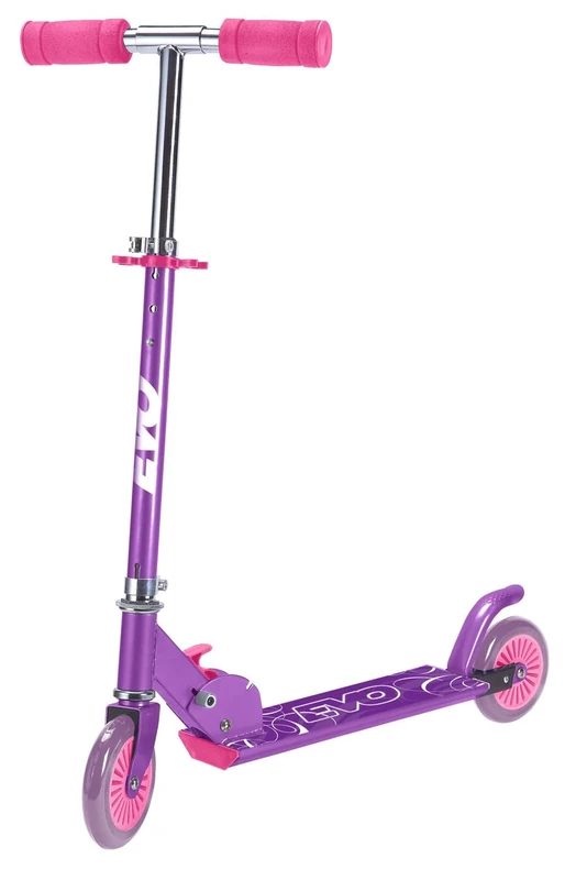 Evo Folding Scooter Purple/Pink