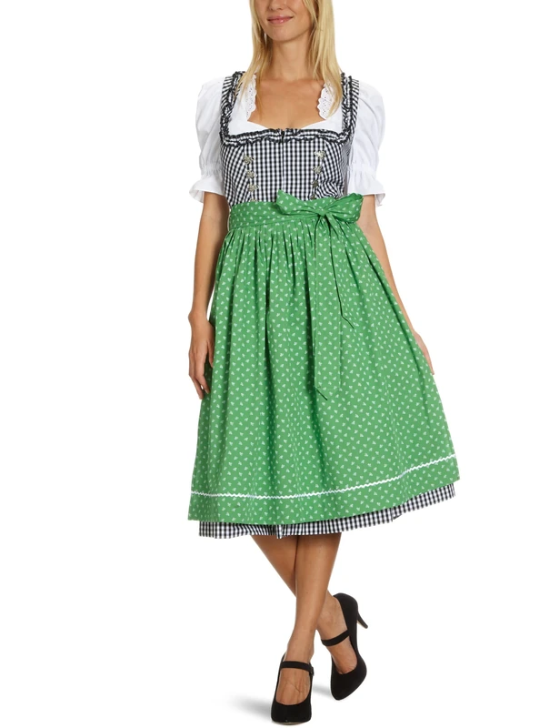 Berwin & Wolff Women's SleevelessDirndl Dress - Black - 12