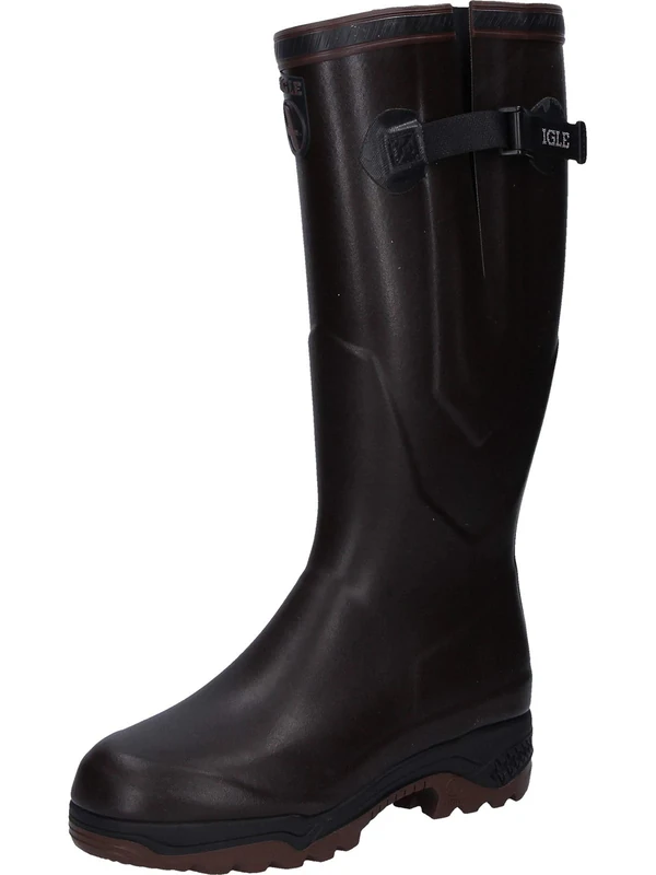 Aigle Mens Parcours 2 Iso Wellington Boots, Brun, 7.5 UK