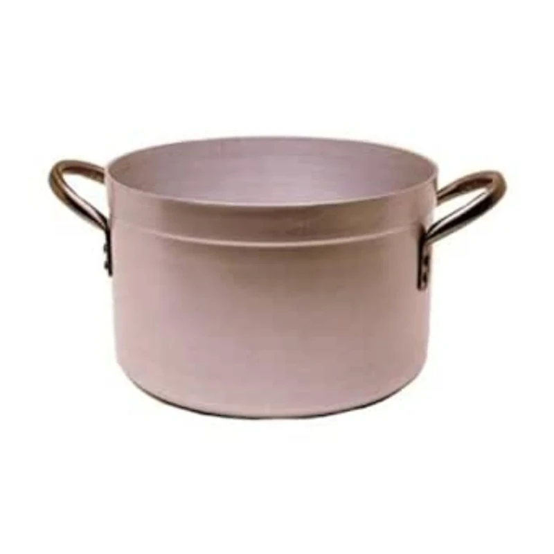 Genware 705-36 Aluminium Stewpan with Lid, 24.5L Capacity