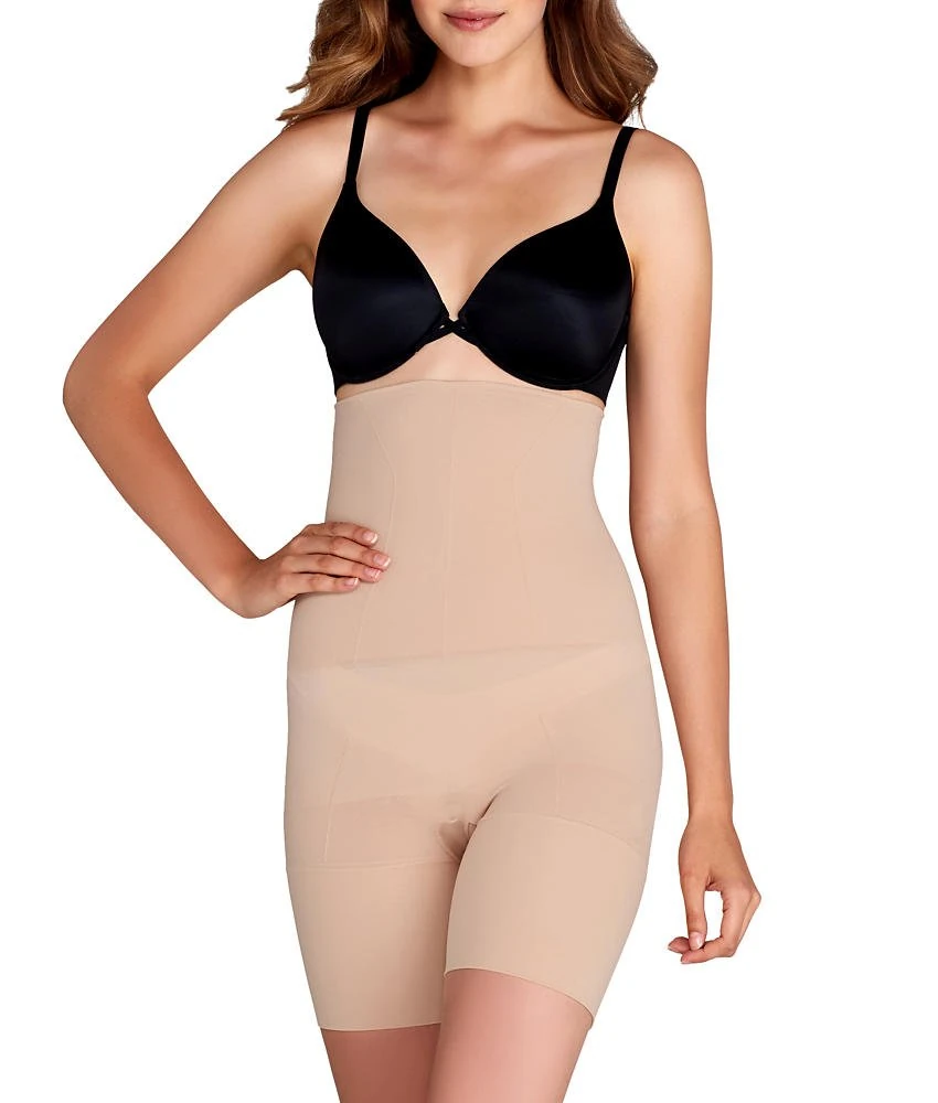 SPANX Flat Out Flawless Extra Firm Control High Waist Shaper, Large, Nude