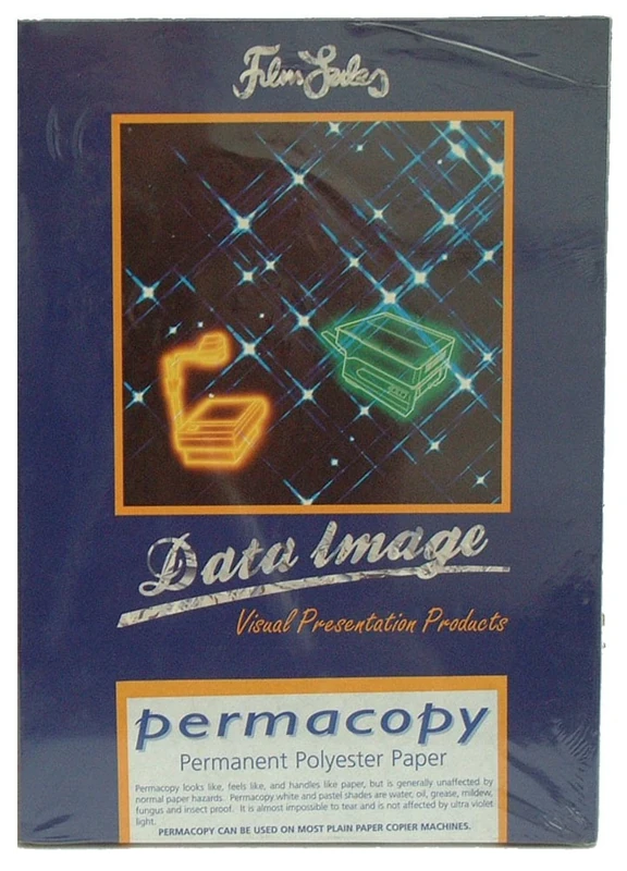 West A4 100 Micron Perma Copy - Sky Blue (Pack of 100)