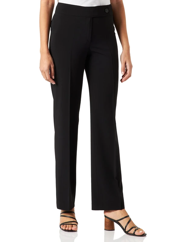 Atelier GARDEUR Women's Fran Trouser Not Applicable, Black (Schwarz 99), 18 (Manufacturer Size: 44)