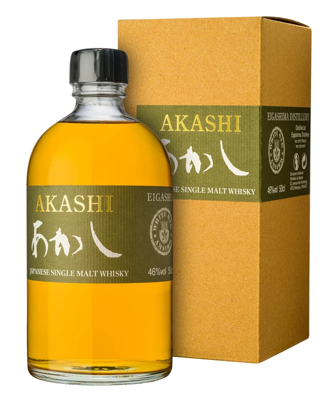 Akashi Single Malt Japanese Whisky, 50cl, 46% vol