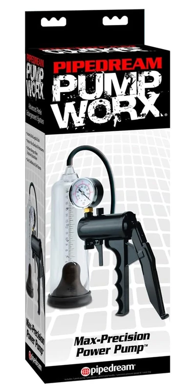 Pipedream Pump Worx Max Precision Power Potent Pump Black - Image 1